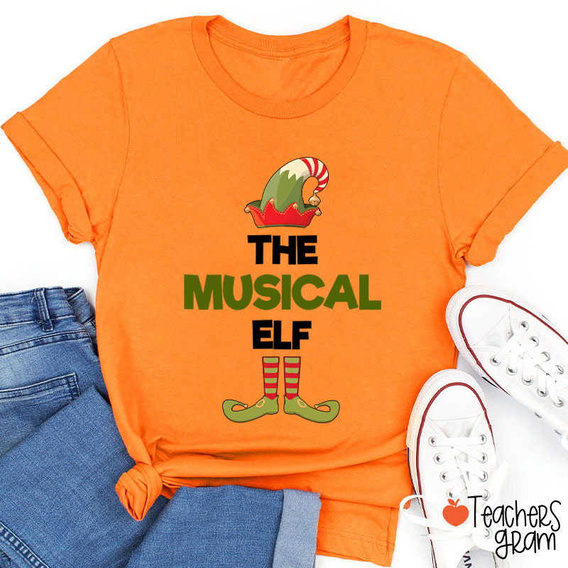 Personalized Subject The Musical Elf Teacher T-Shirt