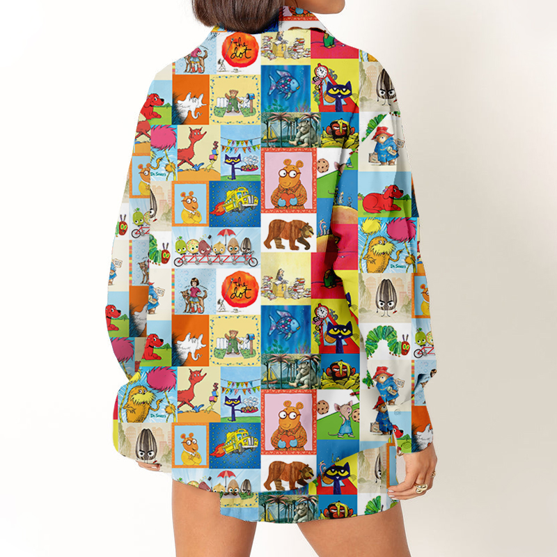 I Still Read Children's Books Teacher Long Sleeve Shirt And Shorts Set