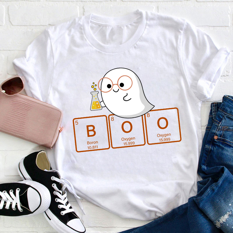 Boo Crew Teacher T-Shirt