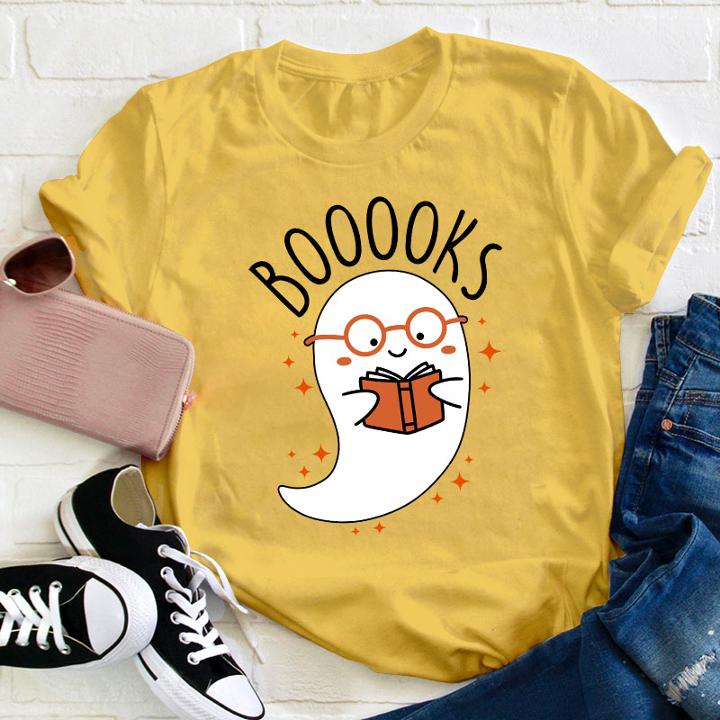 A Reading Ghost Teacher T-Shirt