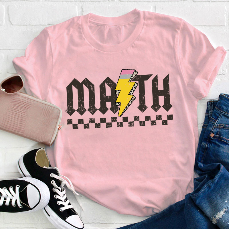 Math Rock Teacher T-Shirt