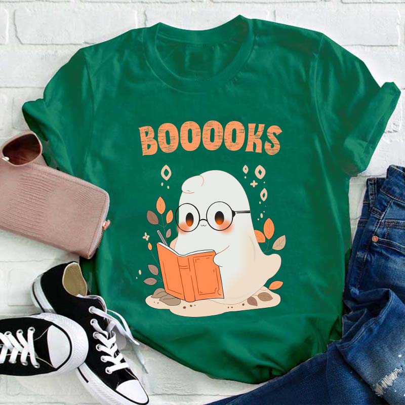 Booooks Teacher T-Shirt