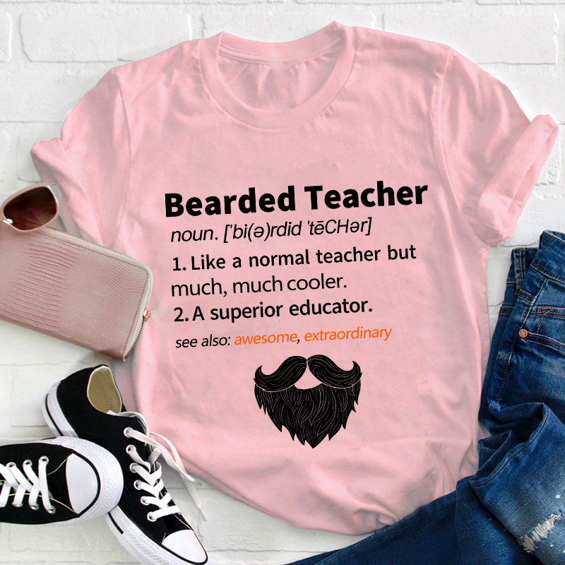 Bearded Teacher T-Shirt