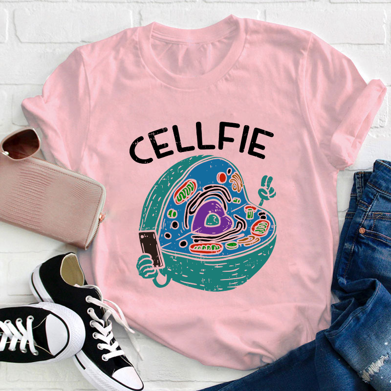 Cellfie Teacher T-Shirt