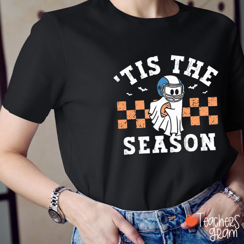 It's The Season Ghost Game Teacher T-Shirt