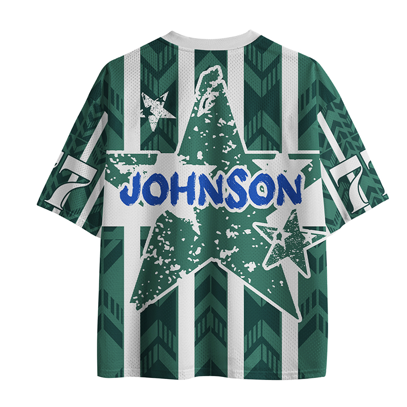 Personalized Team Name Stars Teacher Mesh Jersey