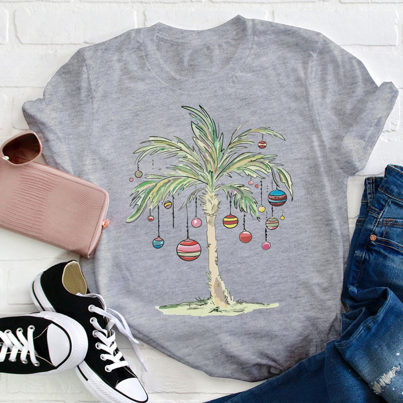 Palm Tree Teacher T-Shirt