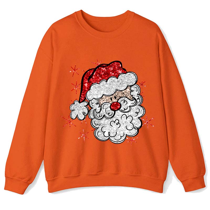 Santa Claus Christmas Teacher Sweatshirt