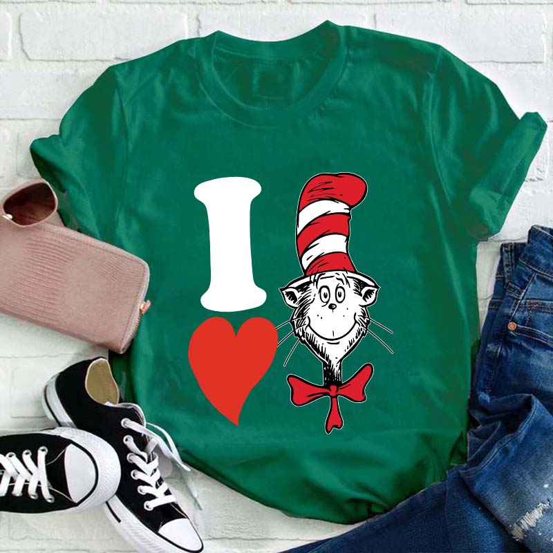 I Love You Teacher T-Shirt