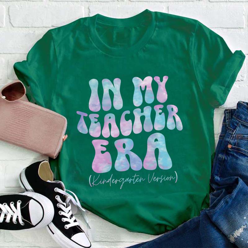 Personalized In My Teacher Era Teacher T-Shirt