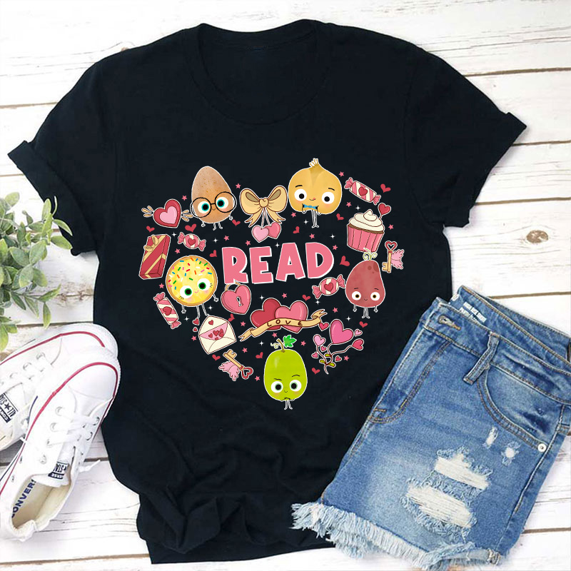Love Reading Teacher T-Shirt