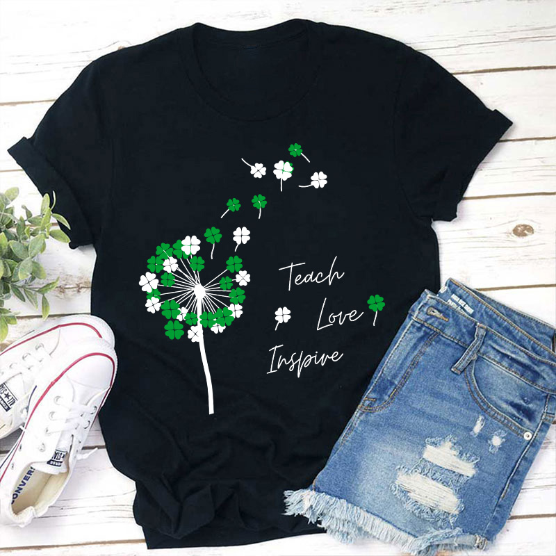 Teach Love Inspire Teacher T-Shirt