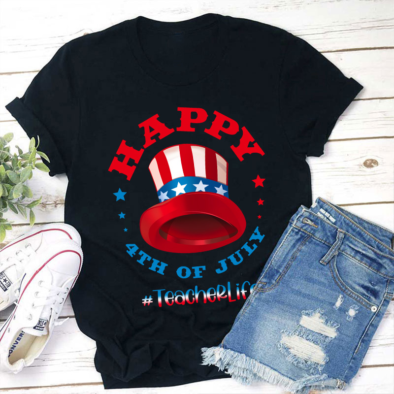 Happy 4th Of July Hat T-Shirt