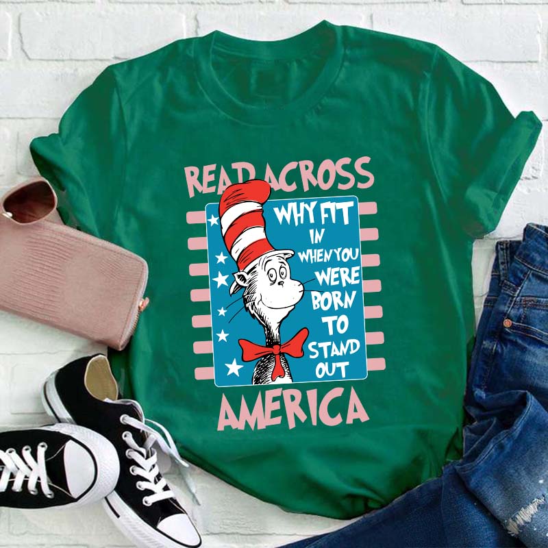 Read Across America Teacher T-Shirt