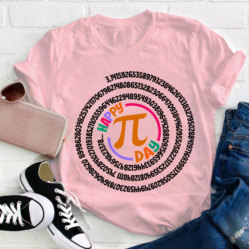 Happy Pi Day Teacher T-Shirt
