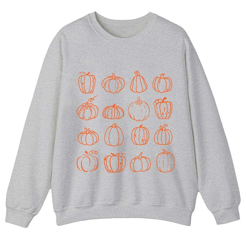 Pumpkins We Are All Different Teacher Sweatshirt