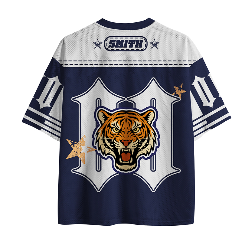 Personalized Name And Number School Team Teacher Mesh Jersey