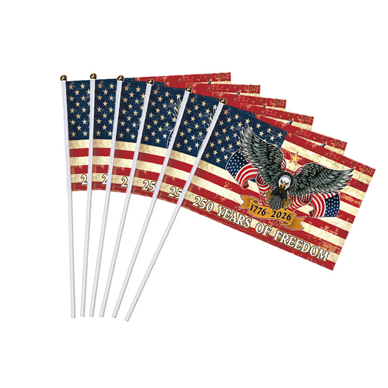 1776-2026 250 Years Of Freedom Teacher Handheld Flags