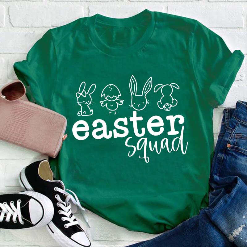 Easter Squad Teacher T-Shirt