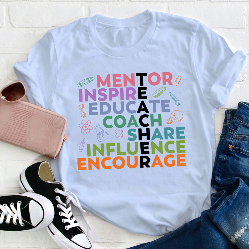 Mentor Inspire Teacher T-Shirt