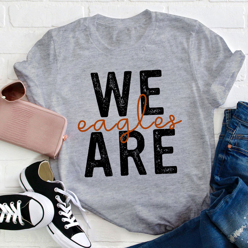 Personalized We Are We Are Winner Teacher T-Shirt