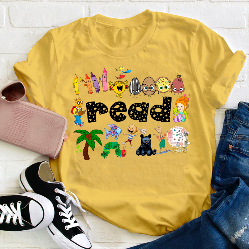 Read Children's Books Teacher T-Shirt