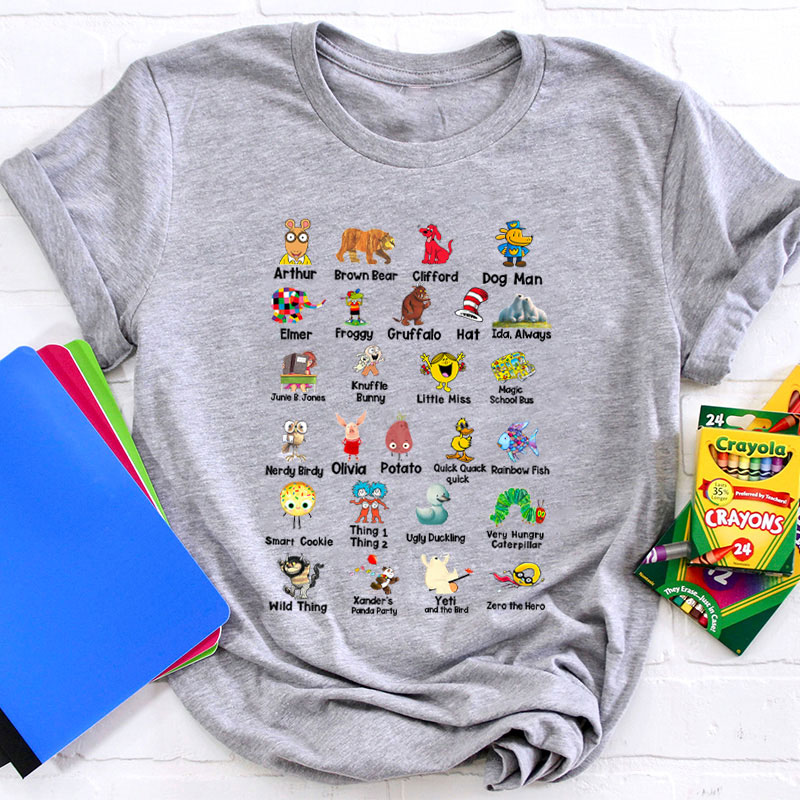 ABC Children's Book Teacher T-Shirt