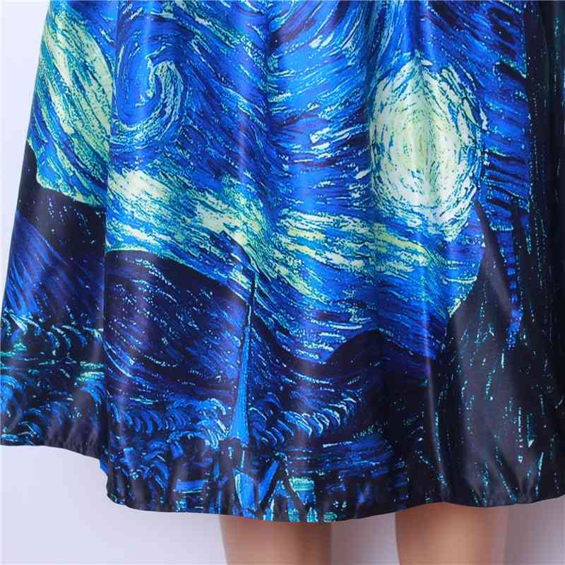 Art Starry Sky Teacher Skirt