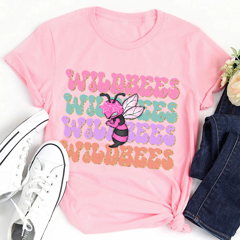 Personalized Preppy Star Eyes Favorite Team Teacher T-Shirt