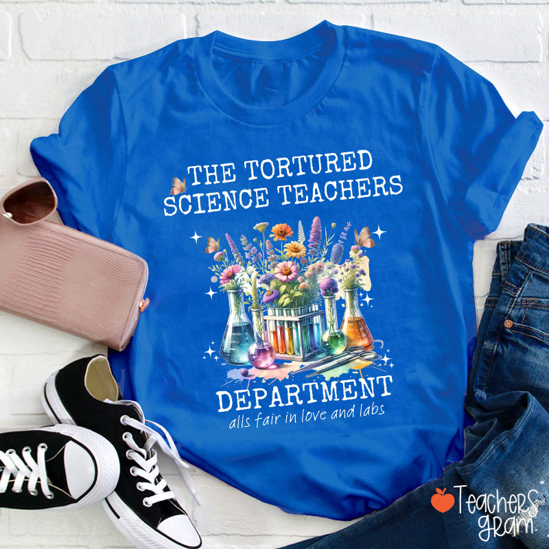 The Tortured Science Department Teacher T-Shirt