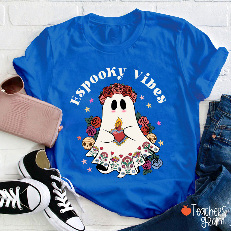 Espooky Vibes Spanish Teacher T-Shirt