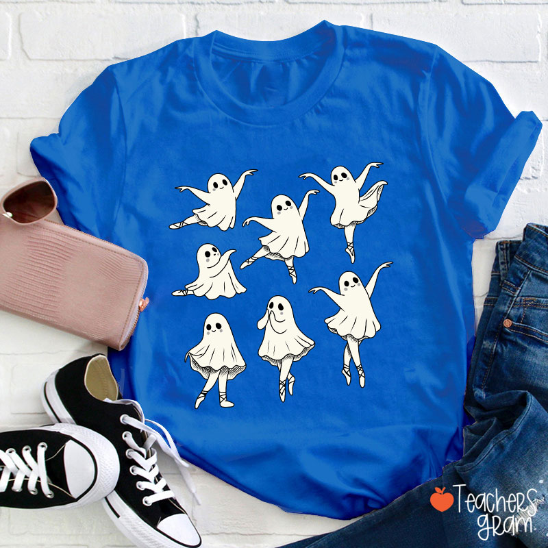 Dancing Ghost Teacher T-Shirt