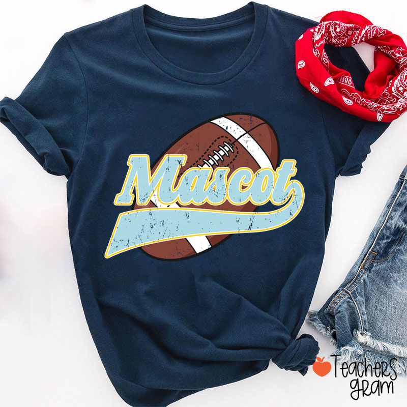 Personalized Mascot And Sport Game Day School Spirit Teacher T-Shirt