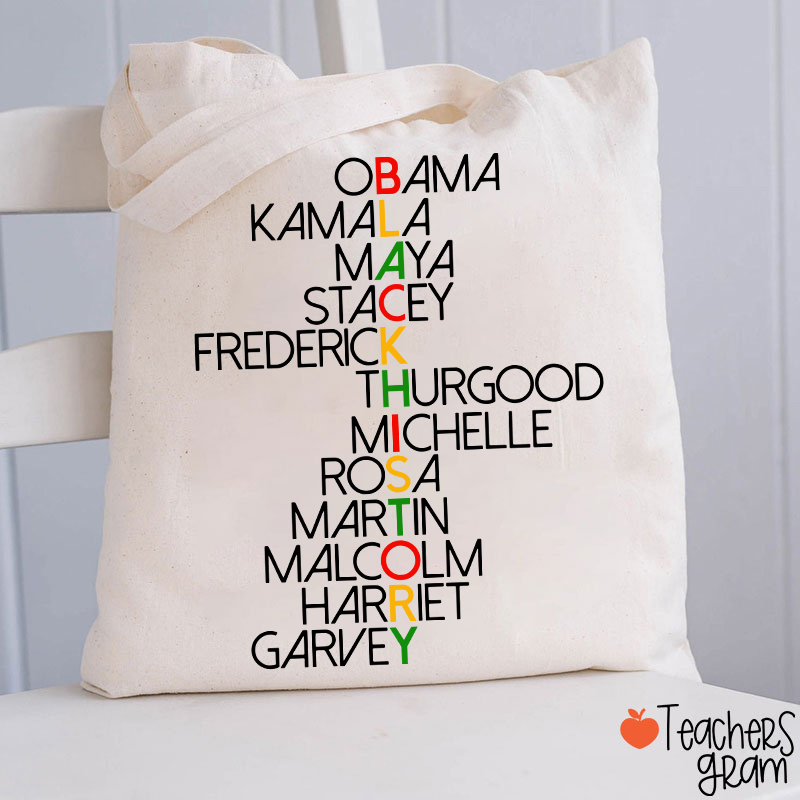 They Are Black History Teacher  Tote Bag