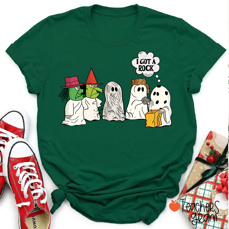 I Got A Rock Halloween Teacher T-Shirt