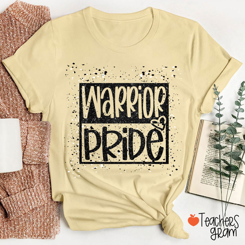 Personalized Mascot Confetti And Imitation Glitter Teacher T-Shirt