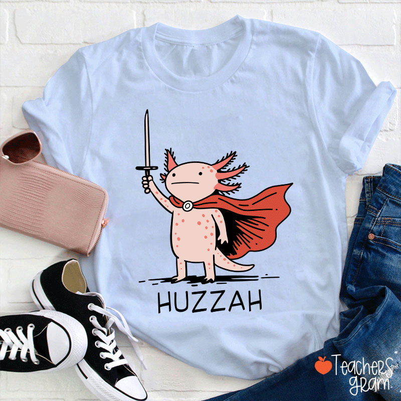 Funny Axolotl Meme Teacher T-Shirt