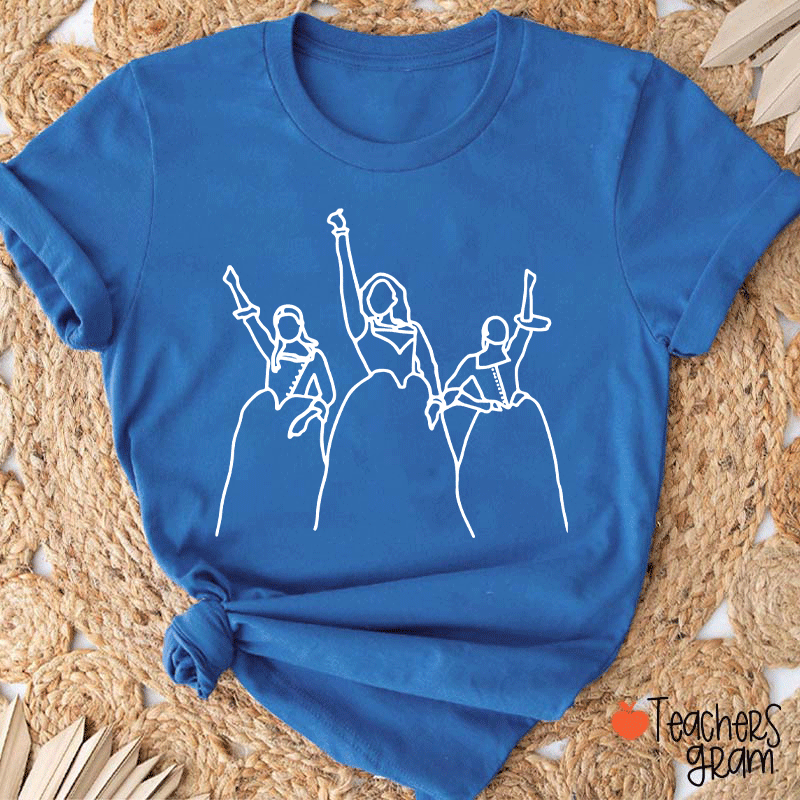 Hamilton Silhouette Teacher T-shirt