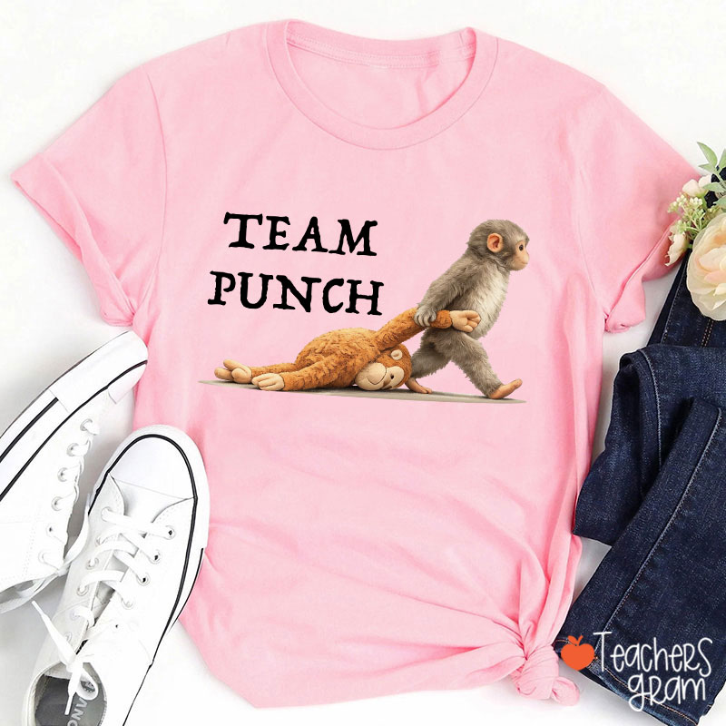 Team Punch Comfort Colors Teacher T-Shirt