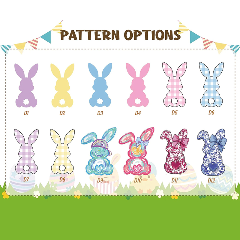 Personalized Easter Bunny Tote Bag