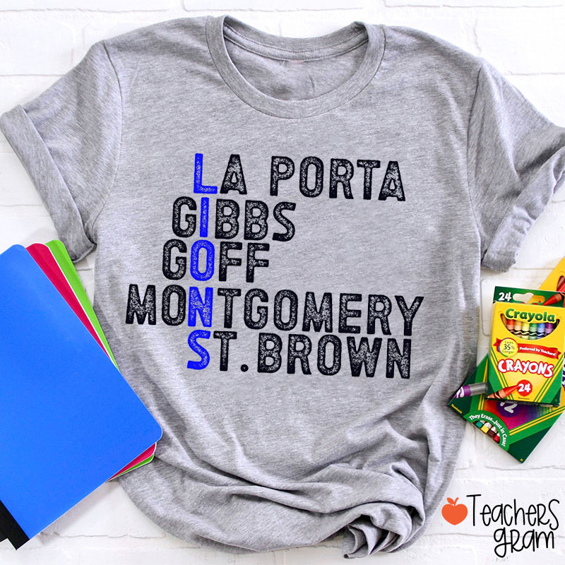 Personalized Mascot School Spirit Teacher T-Shirt