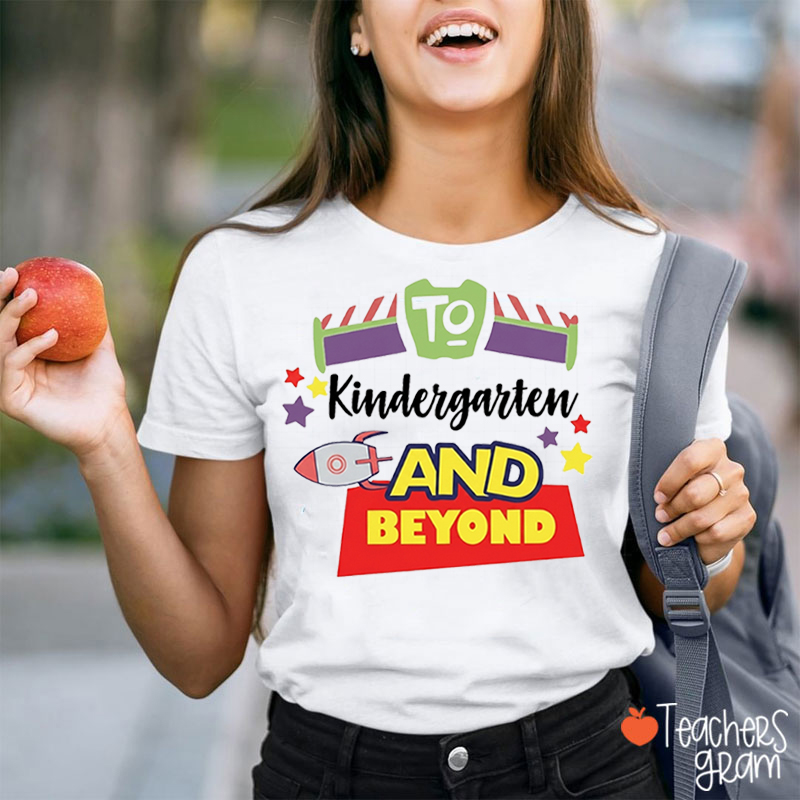 Personalized Grade Rocket Star Quote Teacher T-Shirt