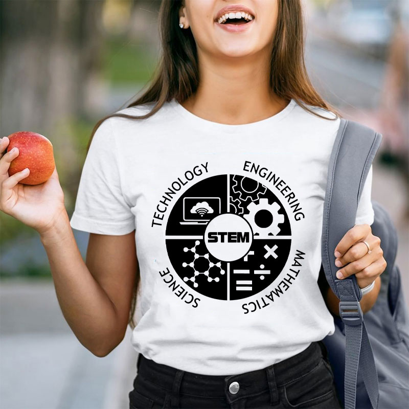 Technology Engineering Mathematics Science Team Teacher T-Shirt