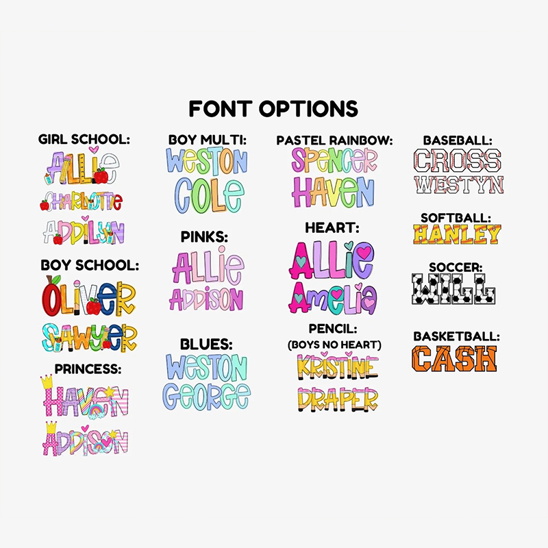 Personalized Name Pencil Boxes