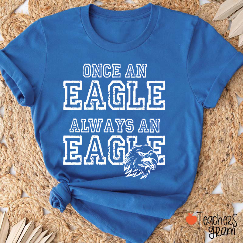 Personalized Mascot Once Always Teacher T-Shirt