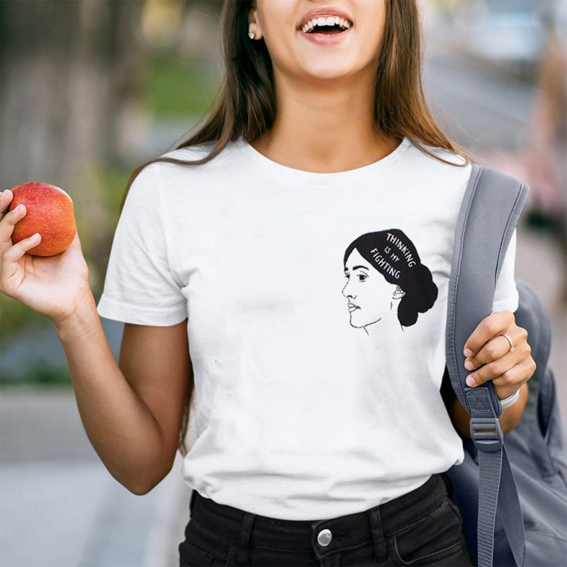 Thinking Is My Fighting Teacher T-Shirt