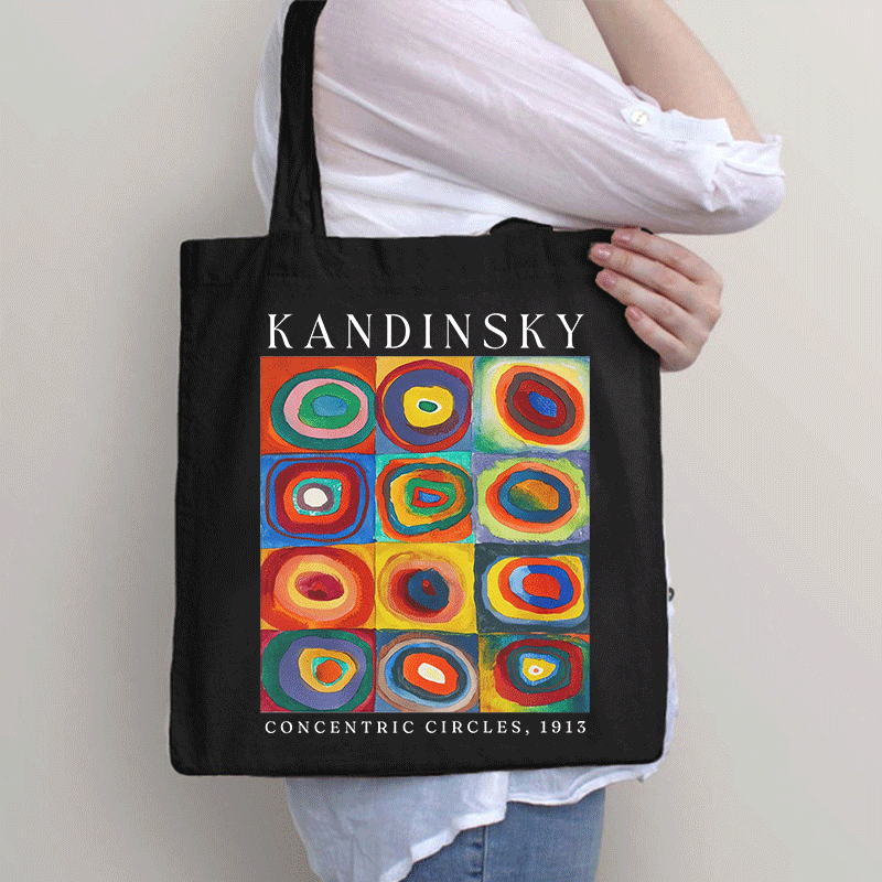Colorful Circles Tote Bag