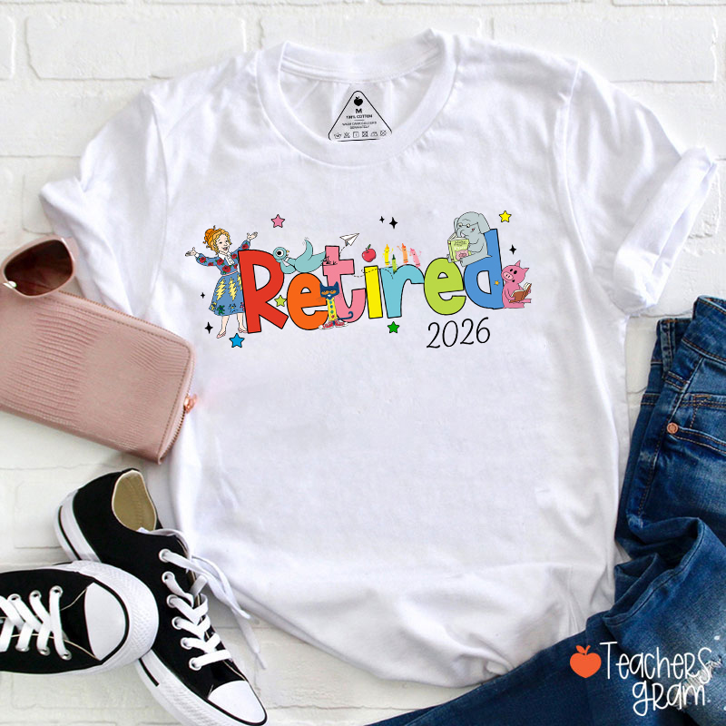 Personalized Retired Always Love Children's Books Teacher T-Shirt
