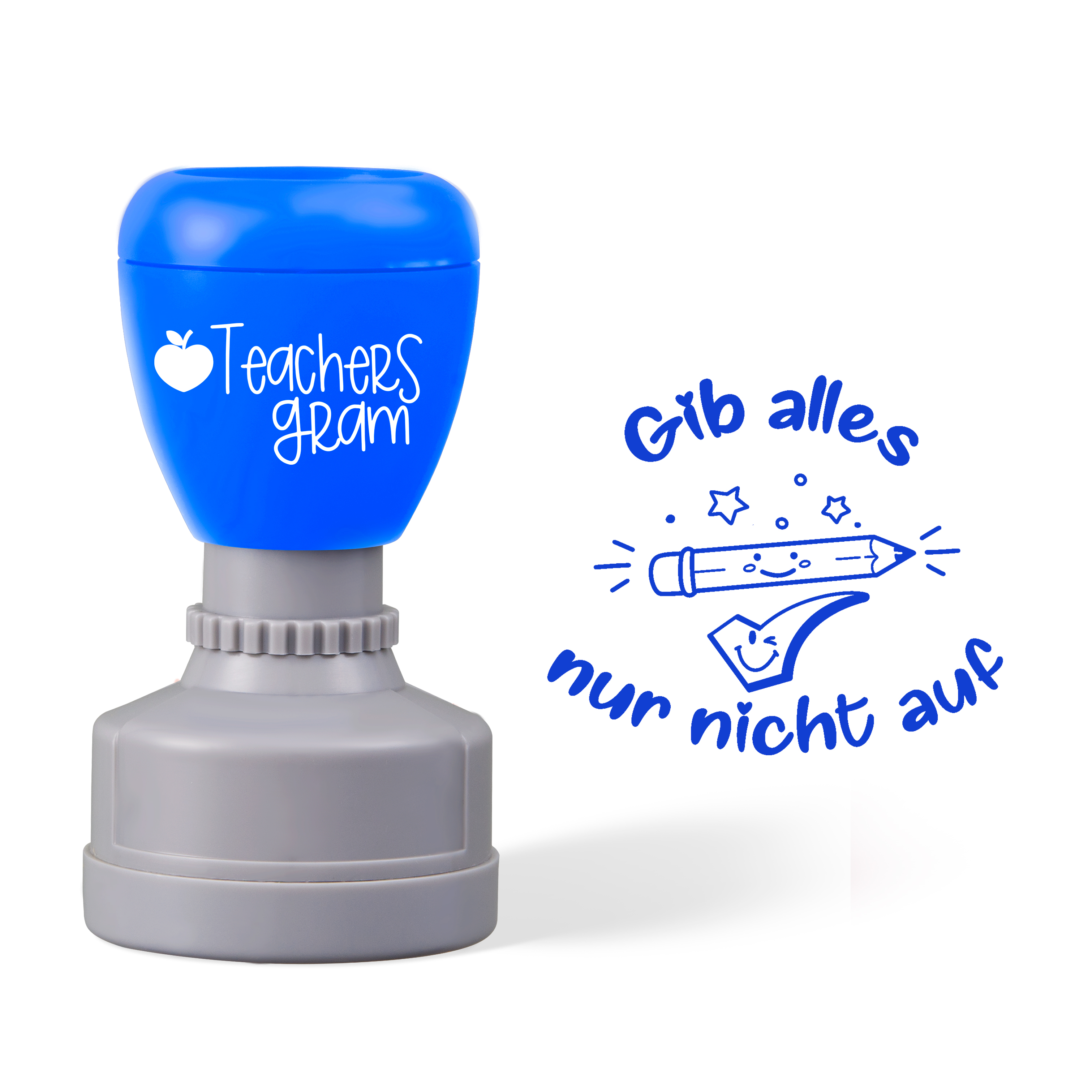 Gib Alles Nur Nicht Auf German Teacher Stamp