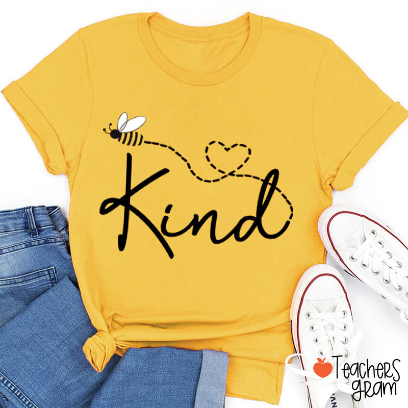 Bee And Kind Teacher T-Shirt